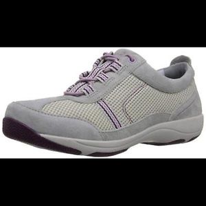 Dansko Grey Suede Helen Casual Shoes
